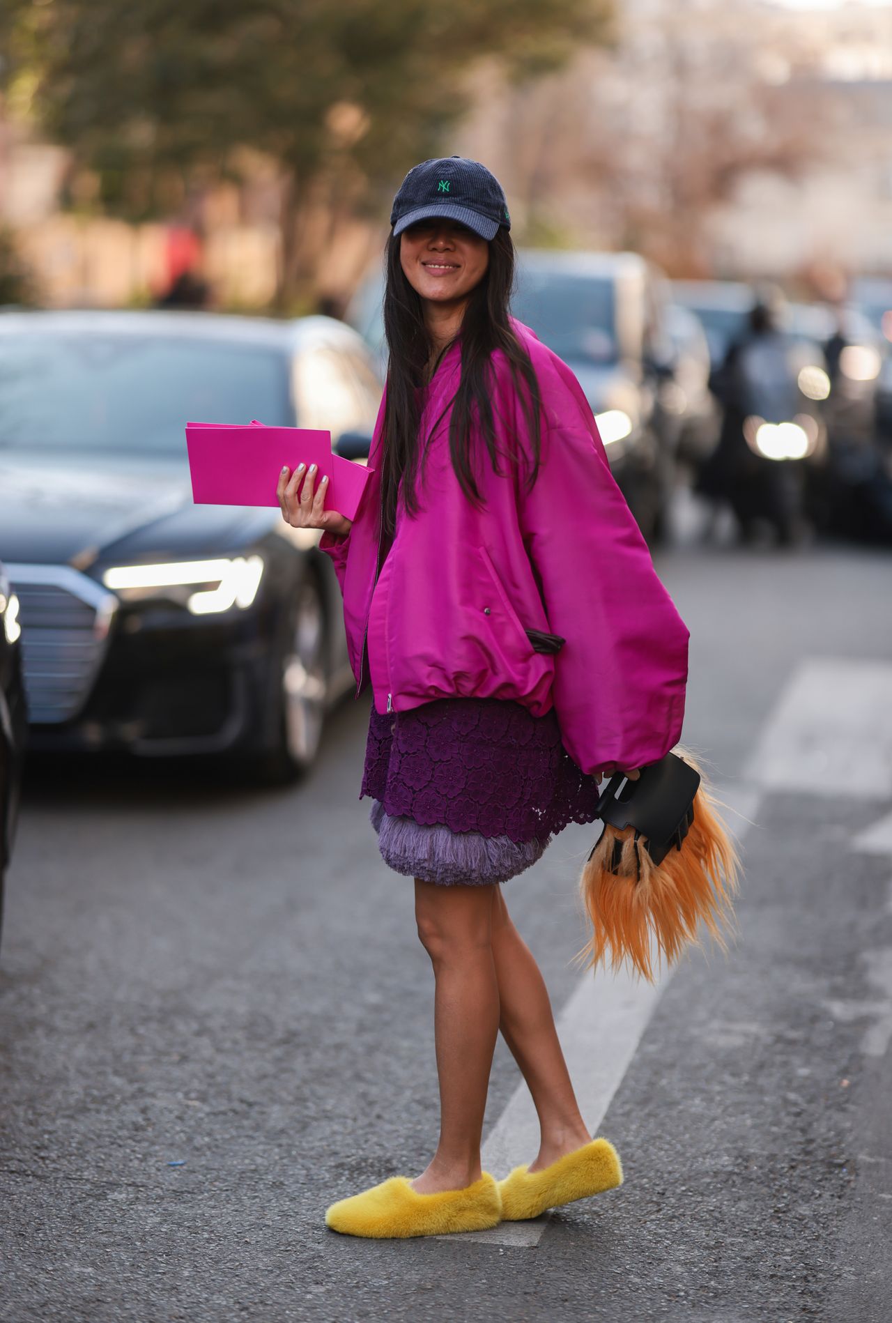 Fur ballerinas - a new trend is taking over the fashion world