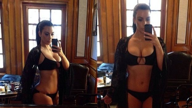 Kim pozuje w BIKINI 18-letniej siostry! (FOTO)