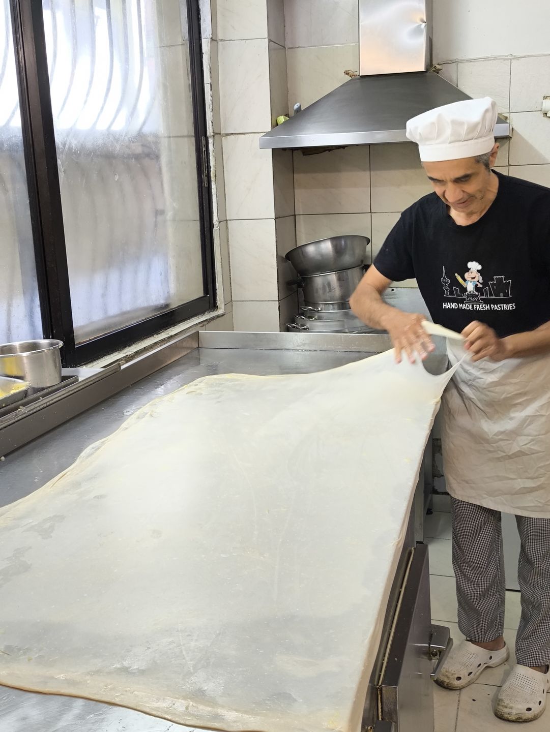 Ciasto robi się duże i cienkie