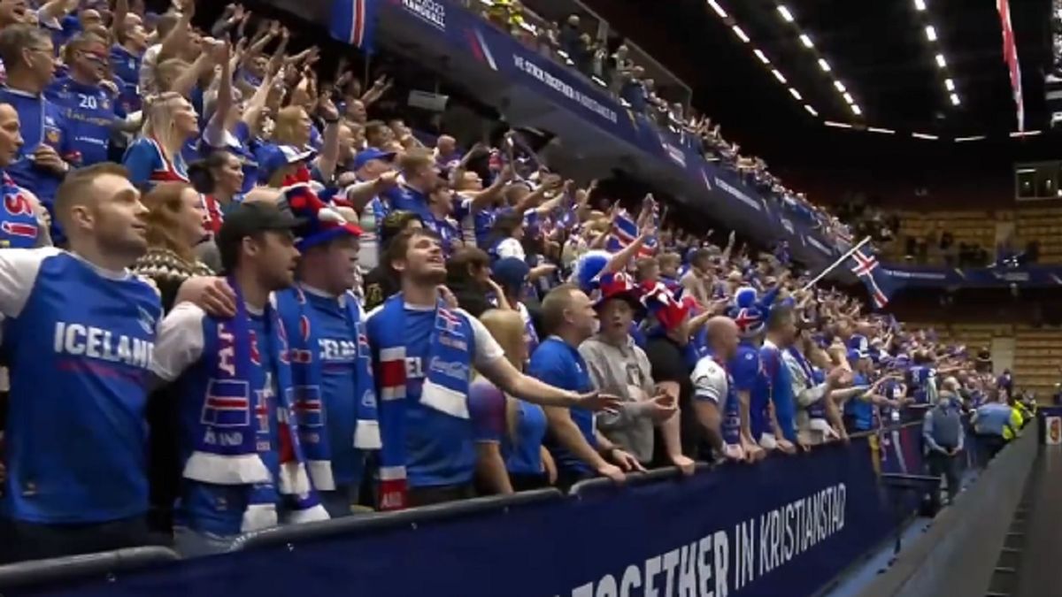 Twitter / Fani reprezentacji Islandii