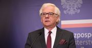 "Kluczowe jest stanowisko USA". Jacek Czaputowicz o sytuacji na Ukrainie