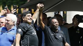 Historyczny moment. Pele i Maradona w końcu zakopali topór wojenny!