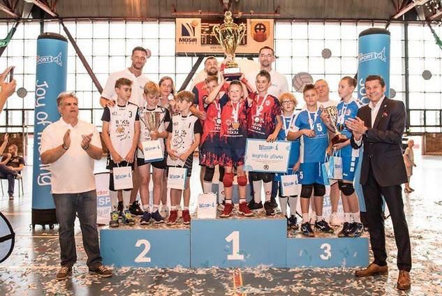 Zawody Kinder+Sport. Klub Sportowy Iuks Jedynka Poznań na drugim miejscu