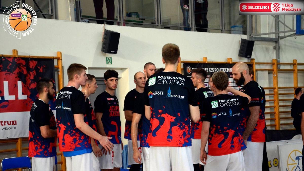 Materiały prasowe / Grzegorz Cholewa, Nasz Opolski Basket / Na zdjęciu: Weegree AZS Politechnika Opolska