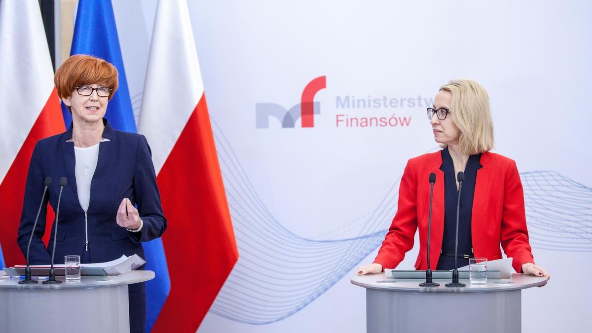 O podatku solidarnościowym mówiły minister finansów Teresa Czerwińska i szefowa resortu rodziny Elżbieta Rafalska