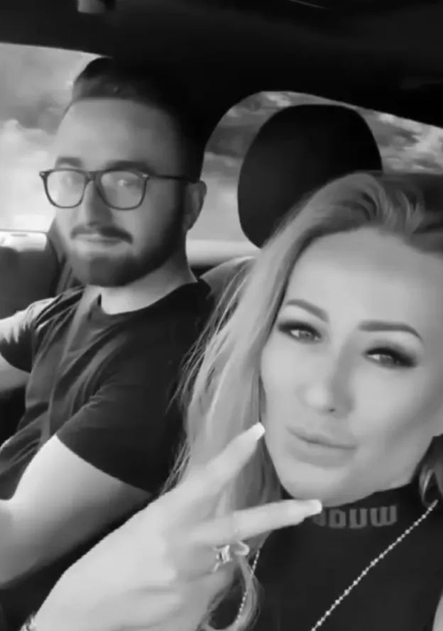 Sylwia Peretti z synem