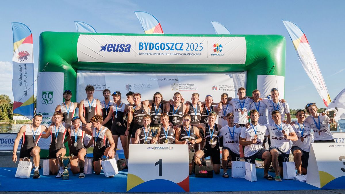Materiały prasowe / Piotr Wargacki/Fabryka Kadrów Sportowych / Grad medali polskich wioślarzy w AME