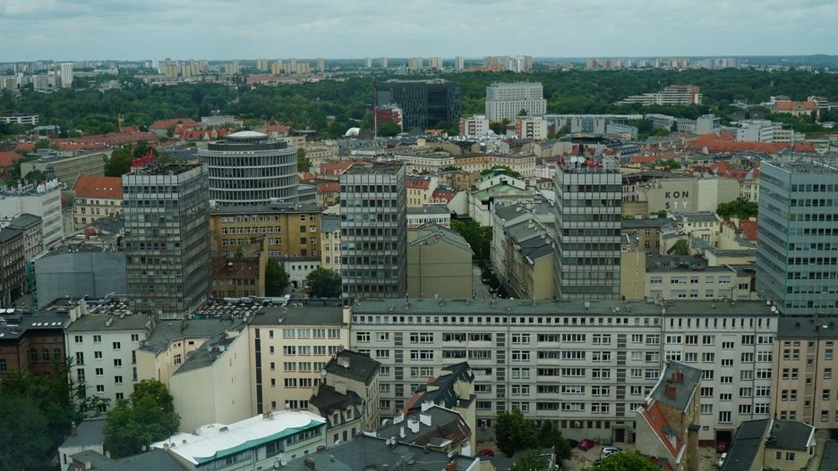 Otwarcie tarasu widokowego na Collegium Altum w Poznaniu