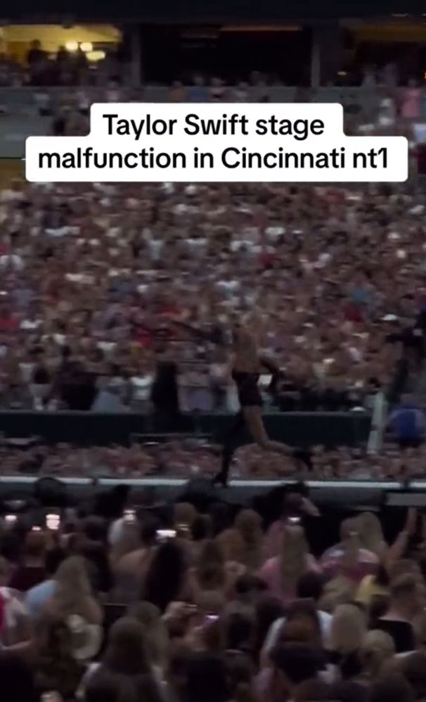 Wpadka na koncercie Taylor Swift
