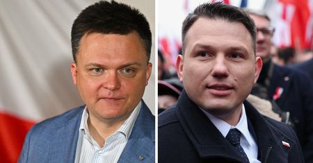 "Lubi ryzyko". Hołownia reaguje na propozycję Mentzena