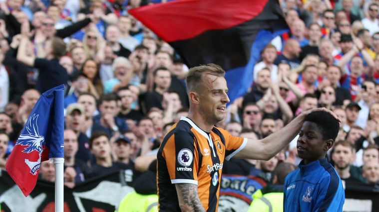 Getty Images / Steve Bardens  / Kamil Grosicki w barwach Hull City
