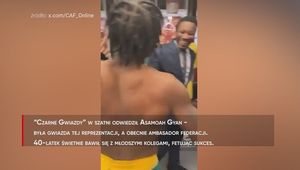 Ghana świętuje po wygranej. Legenda i selekcjoner porwali szatnię