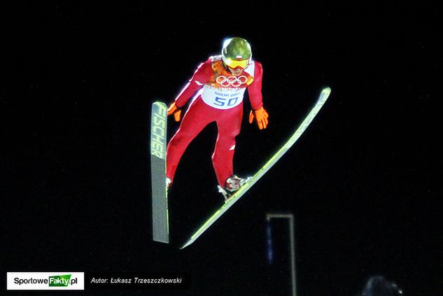 Kamil Stoch w locie po olimpijskie złoto