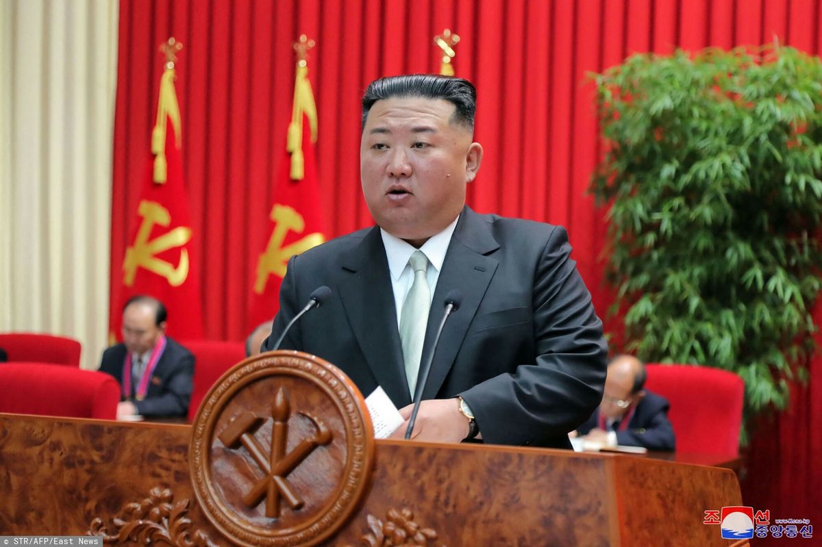 Północnokoreański dyktator Kim Dzong Un