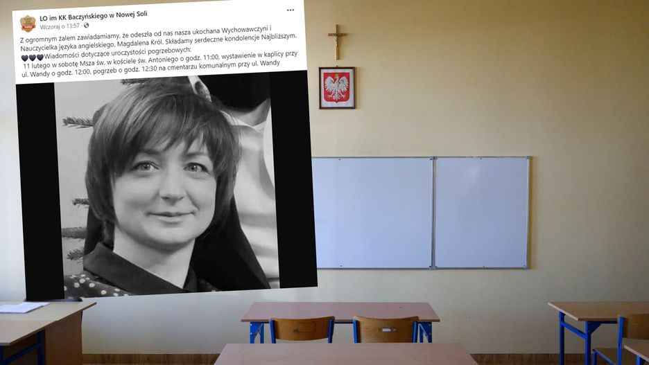 Nie żyje Magdalena Król