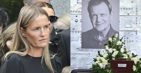Pogrzeb Jana Frycza. Odczytano list od dzieci i wnuków aktora: "Kochaliśmy go bardzo. I najważniejsze, że o tym wiedział" (WIDEO)