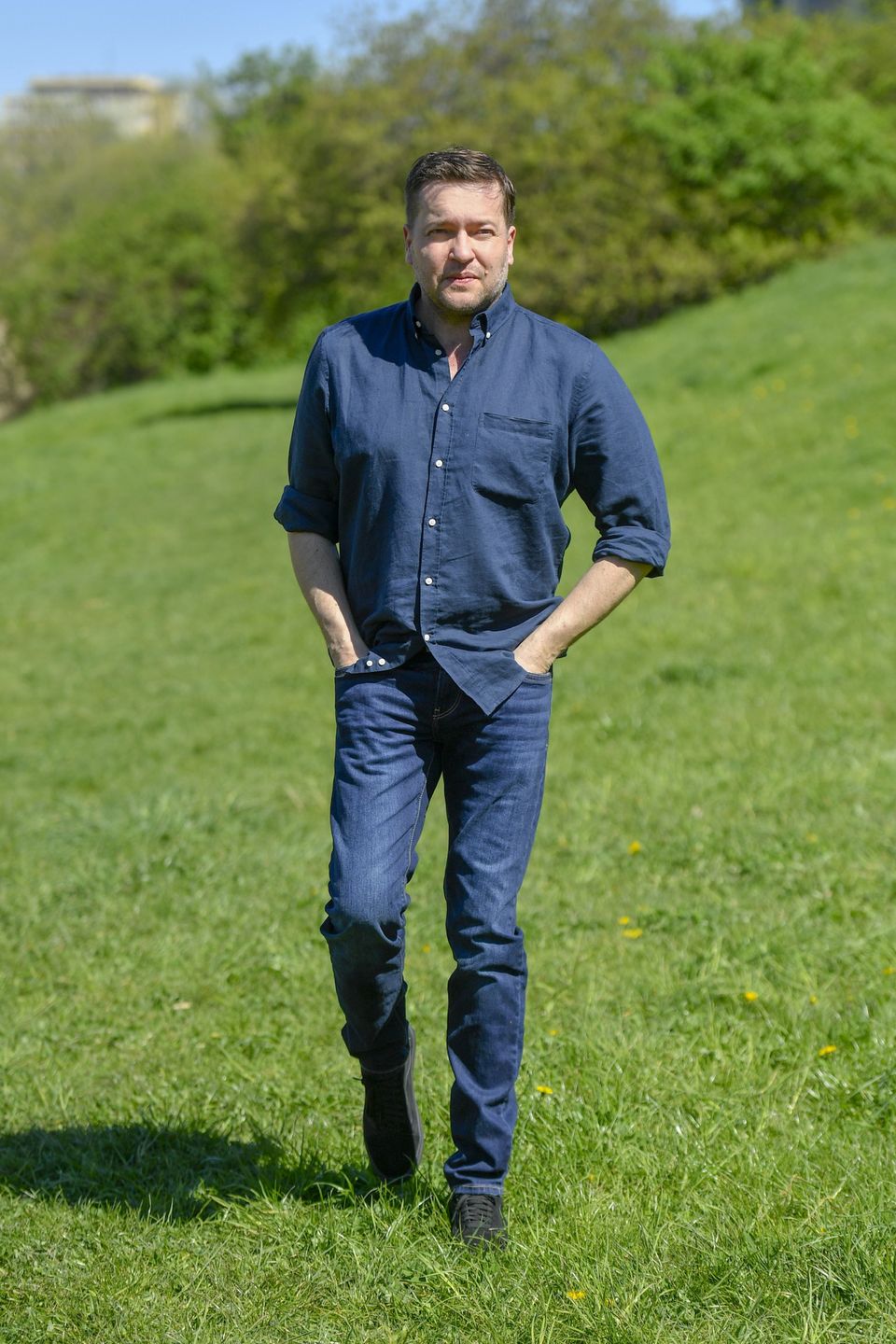 Robert Kudelski pokazuje szczupłą sylwetkę