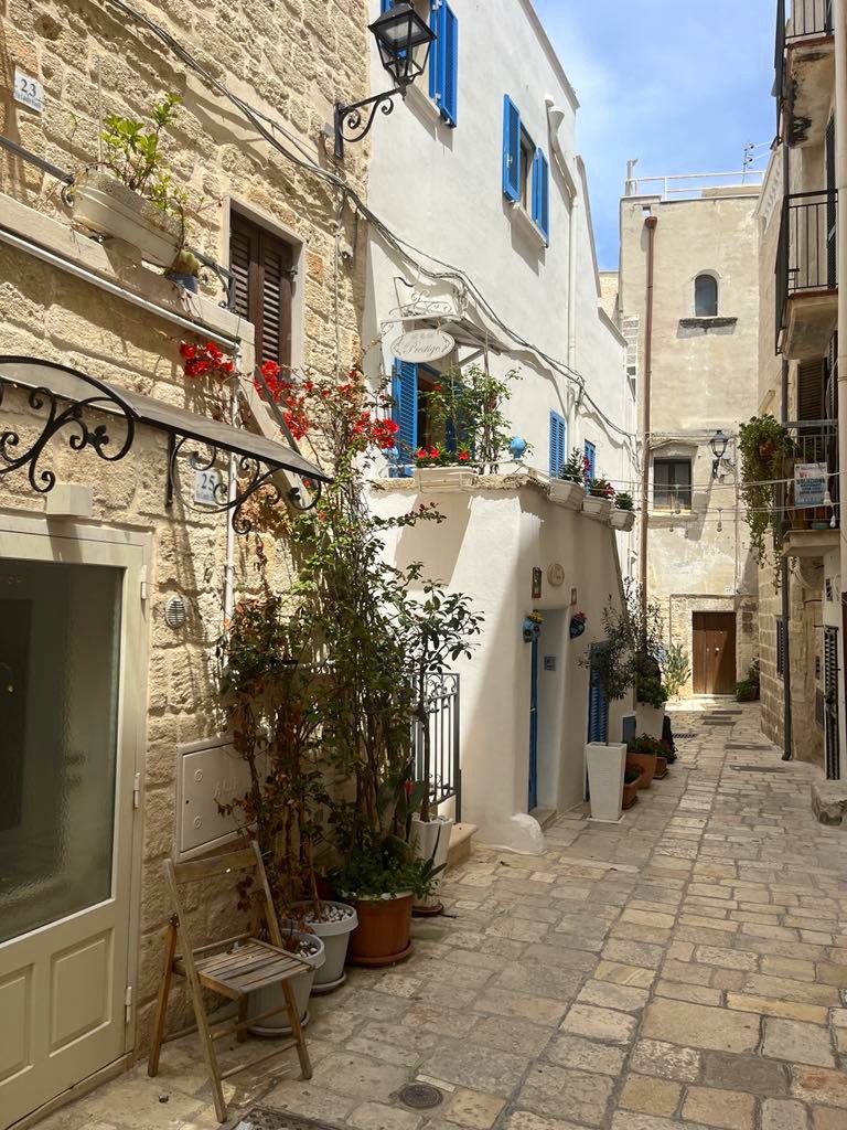 Polignano w maju nie jest zatłoczone