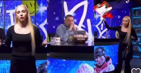 Marianna Schreiber nazywa Tedego "NARKOMANEM", rzuca o ziemię bukietem kwiatów i wychodzi ze studia: "Szczęść Boże"