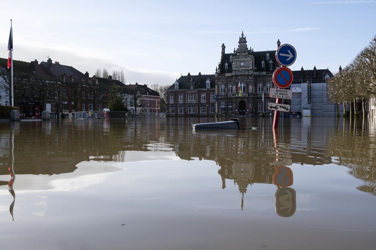 Macron urges swift action as record floods shut schools, force evacuations in Pas-de-Calais