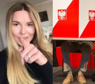 Hania Lis zachęca do głosowania: "Też ruszcie cztery litery!"