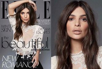 Monstrualne wargi Ratajkowski straszą czytelników "Elle"