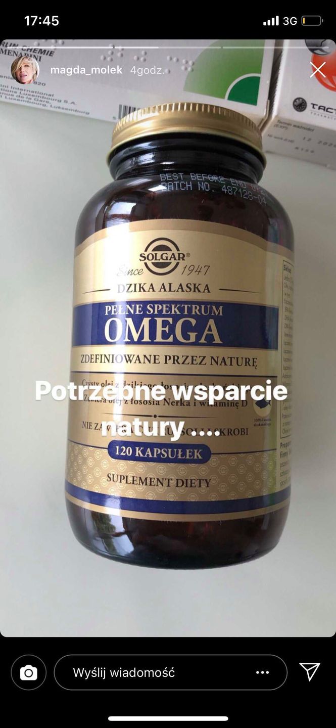 Magda Mołek ma zapalenie ucha