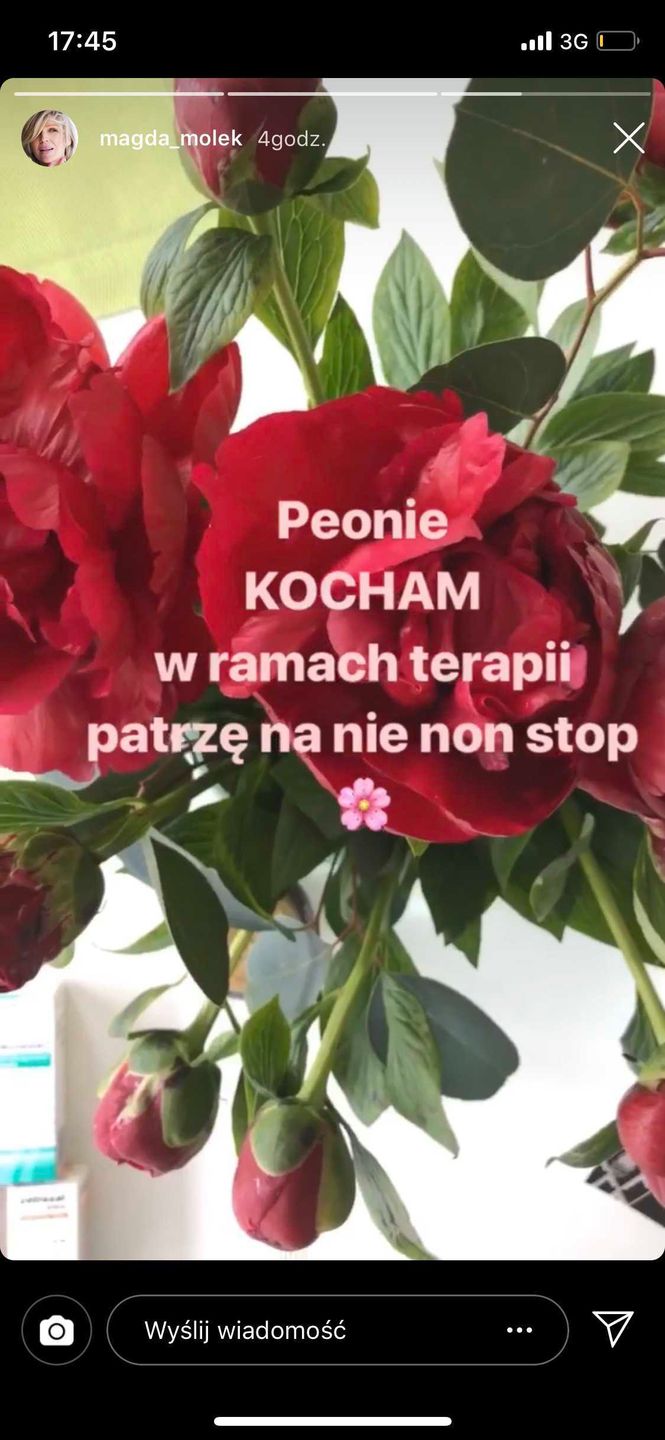 Magda Mołek ma zapalenie ucha