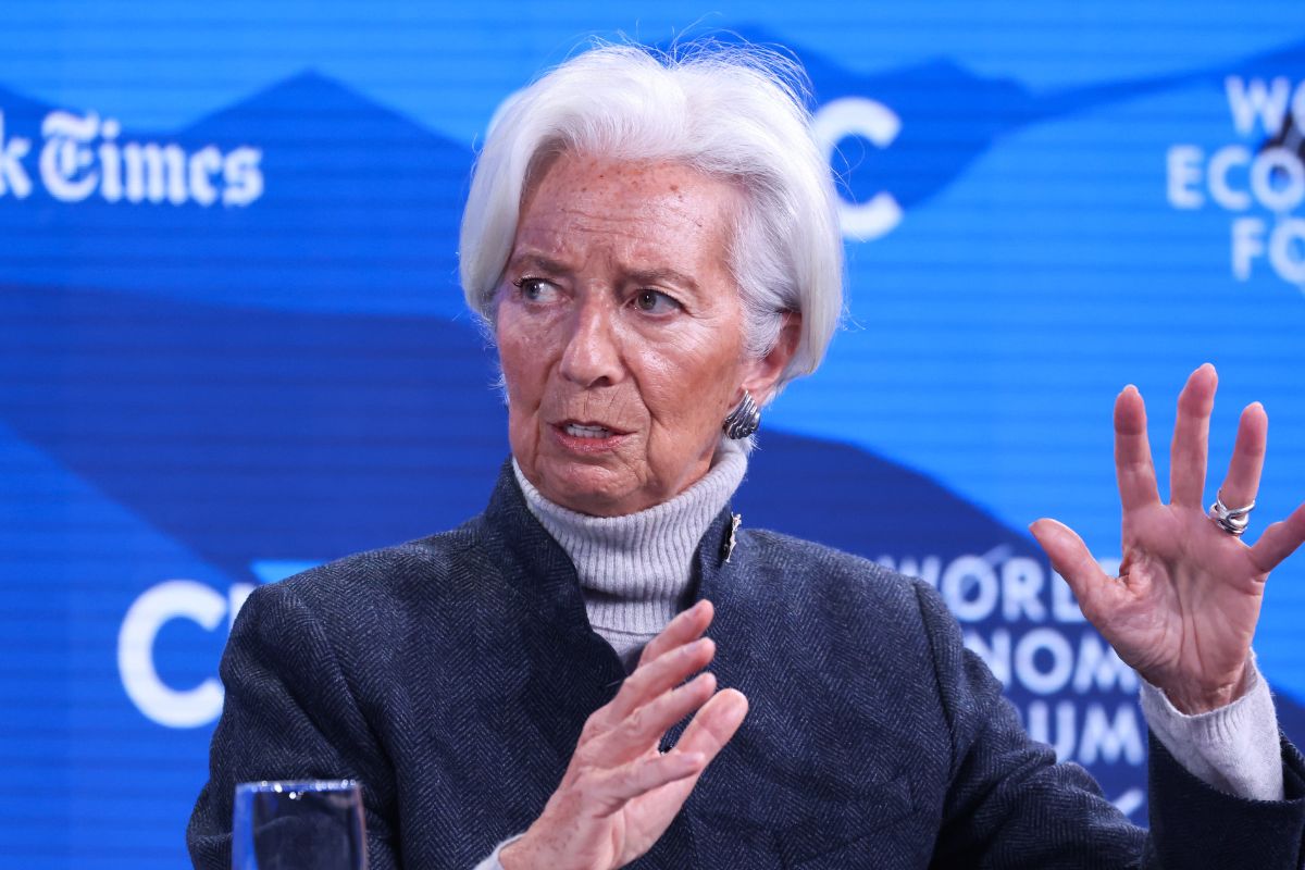 Spięcie w Davos. Prezes Europejskiego Banku Centralnego opuściła spotkanie