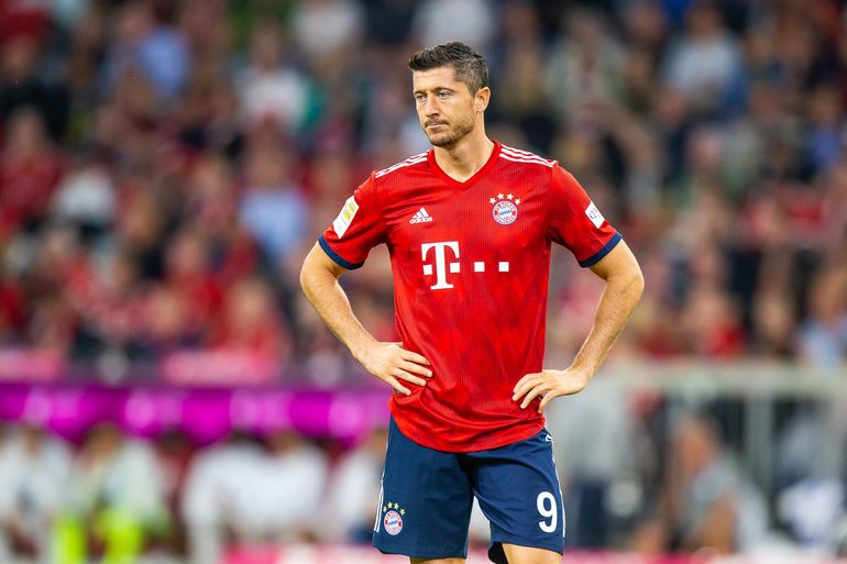 Na zdjęciu: Robert Lewandowski. Fot. Newspix/Łukasz Skwiot