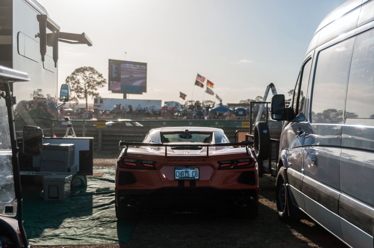 Samochody kibiców na 1000 miles of Sebring i 12 h of Sebring