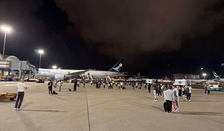 Okropny chaos podczas ewakuacji samolotu. Pasażerowie trafili do szpitala