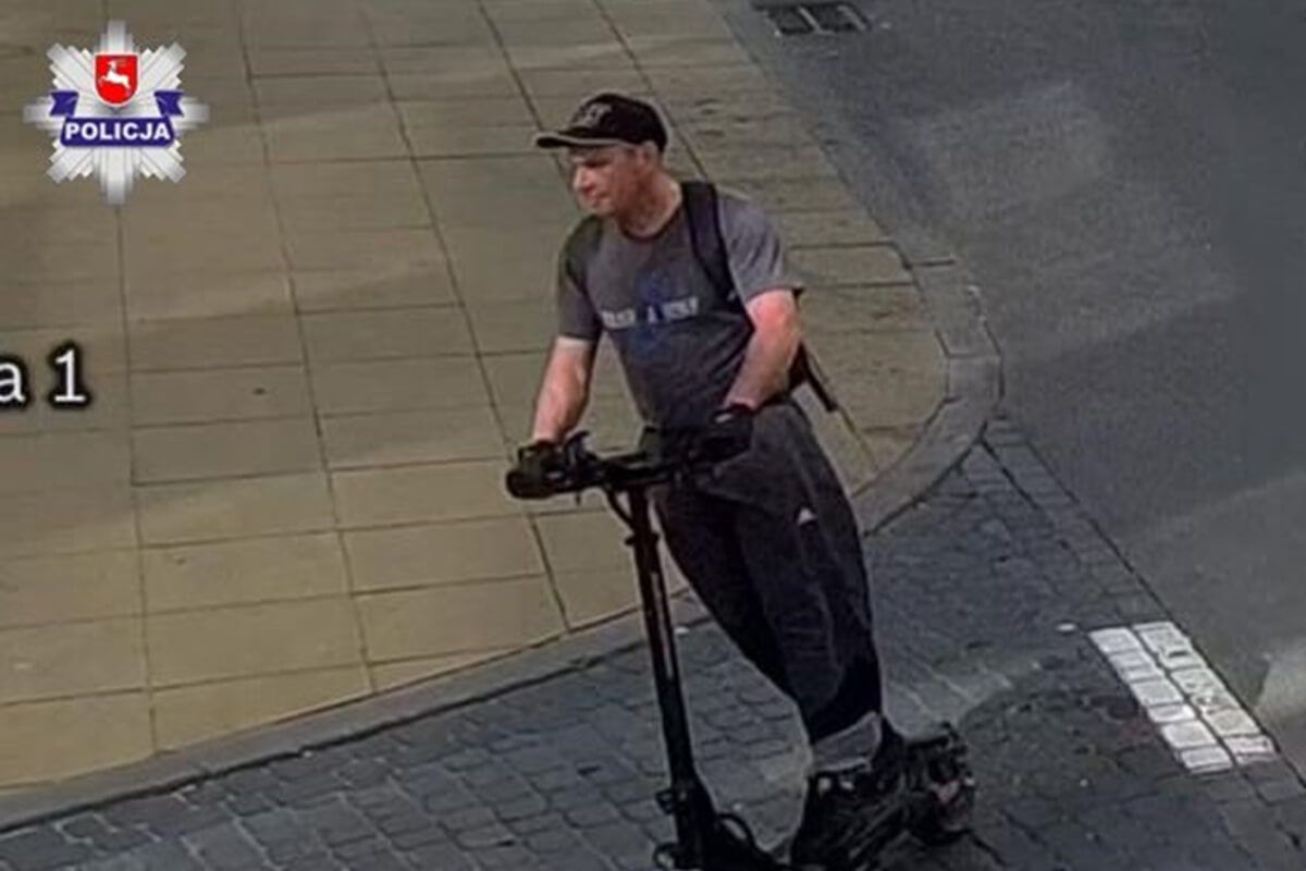 Pędził hulajnogą, potrącił 13-latkę i zniknął. Policja publikuje jego wizerunek [ZDJĘCIA]