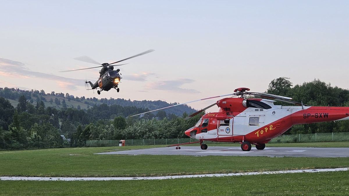 Awaria śmigłowca TOPR