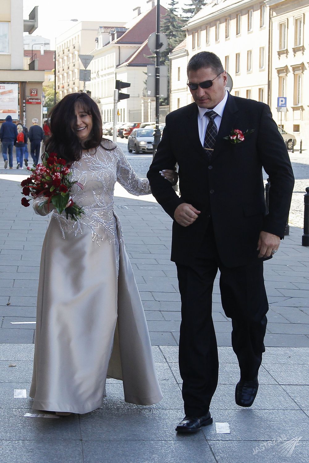 Andrzej Gołota i Mariola Gołota odnowili przysięgę małżeńską
(Fot. AKPA)
