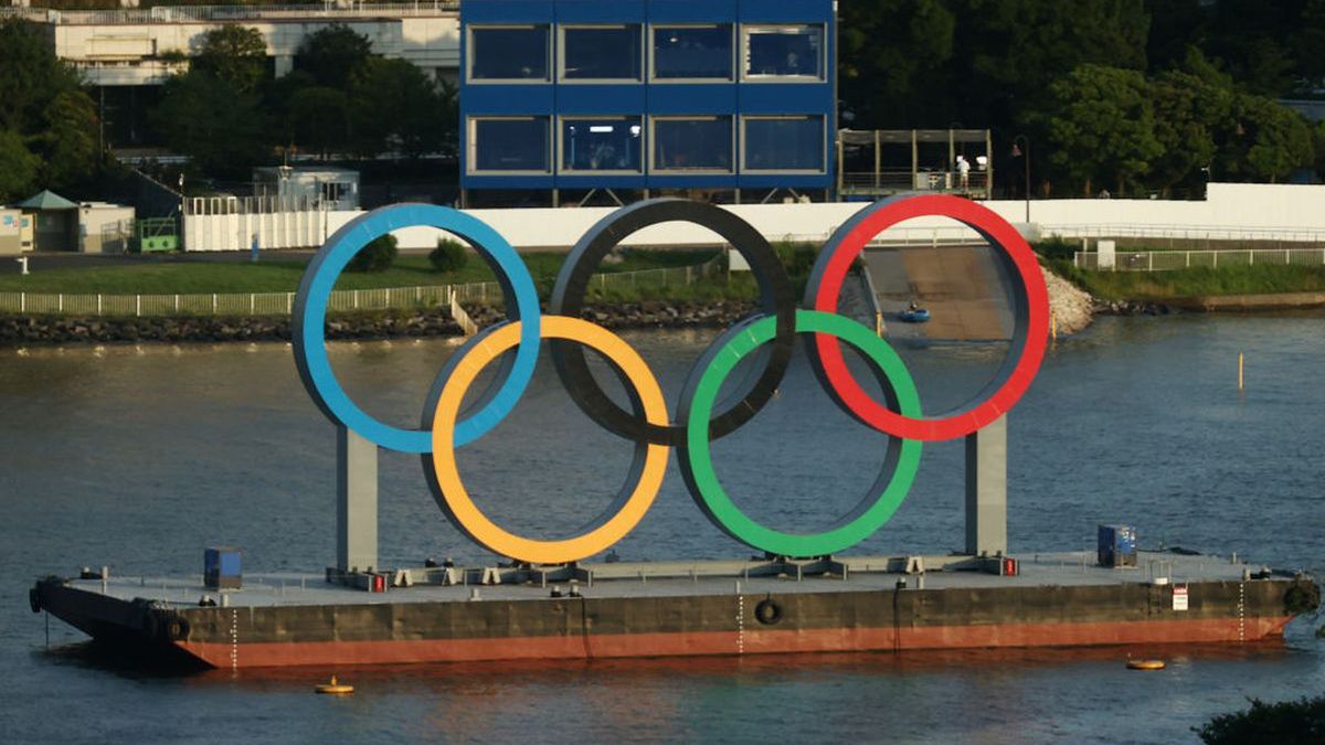 Zdjęcie okładkowe artykułu: Getty Images /  Valery Sharifulin / Na zdjęciu: olimpijskie symbole w Tokio