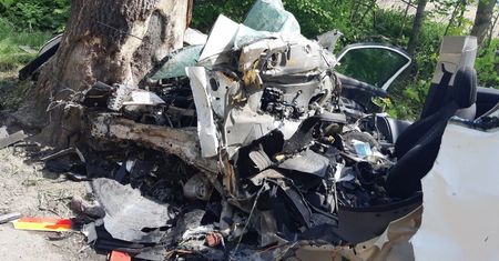 Koszmar na drodze. Na miejscu nie było śladów hamowania
