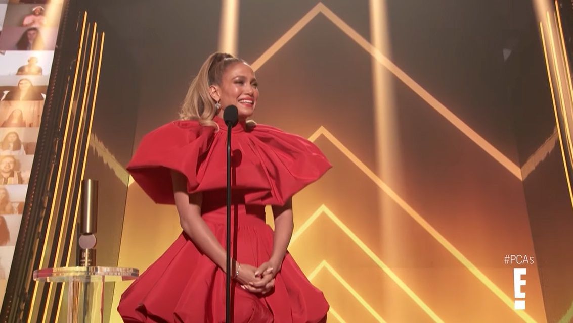 Jennifer Lopez na People’s Choice Awards