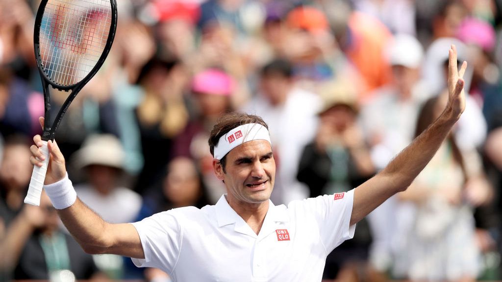 Getty Images / Matthew Stockman / Na zdjęciu: Roger Federer