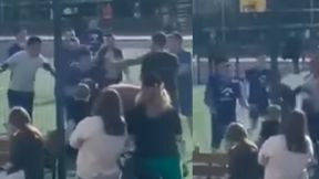 Na wszystko patrzyły dzieci. Skandaliczne sceny na boisku