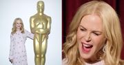 Nicole Kidman pozuje z gigantycznym Oscarem