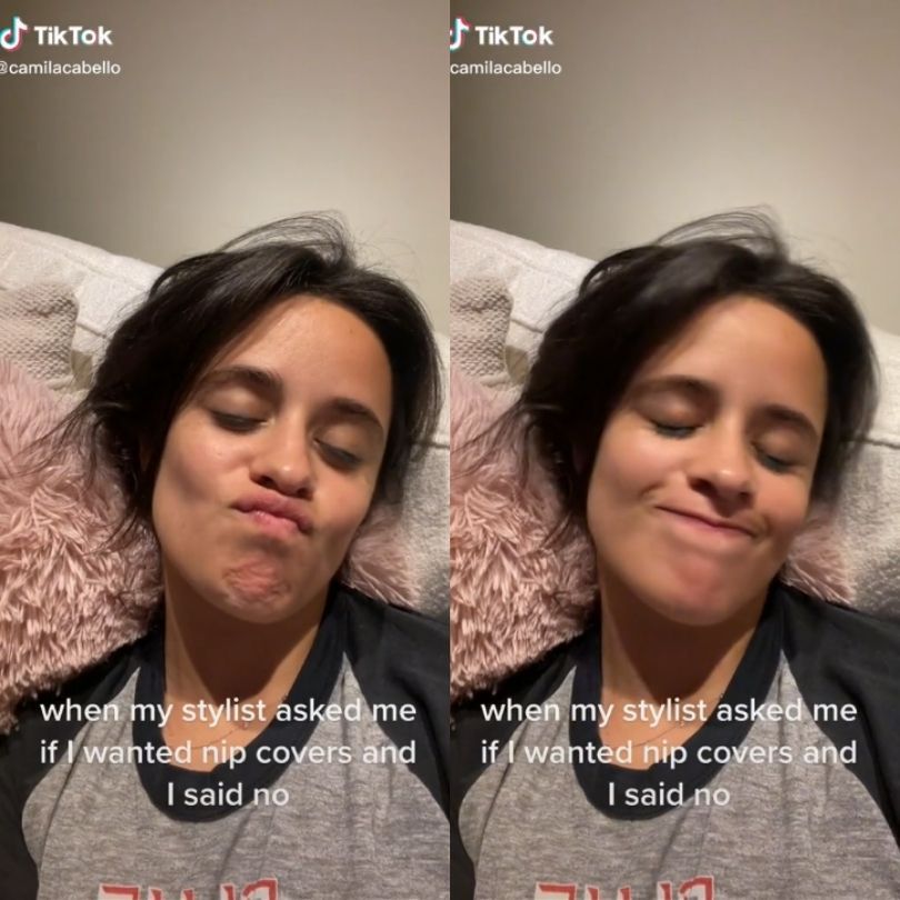 Camilla Cabello komentuje przypadkowe obnażenie piersi w brytyjskim programie telewizyjnym