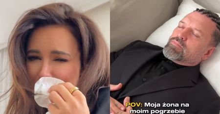 Natalia Siwiec wpakowała męża do "TRUMNY". Nie wszyscy docenili żart. Celebrytka tłumaczy: "Tylko dla tych, którzy lubią czarny humor"