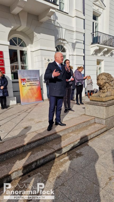 Polonez z Prezydentem Miasta Płocka Andrzejem Nowakowskim