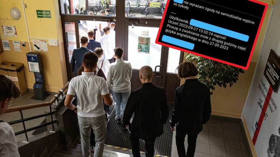 Chciał zwolnić się z lekcji. Taką odpowiedź dostał od nauczyciela