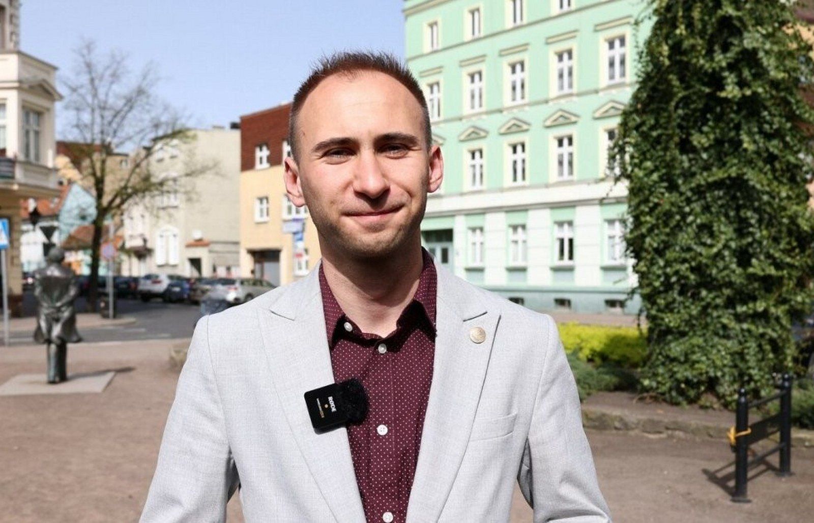 Wójt gminy Święciechowa Mikołaj Kostaniak
