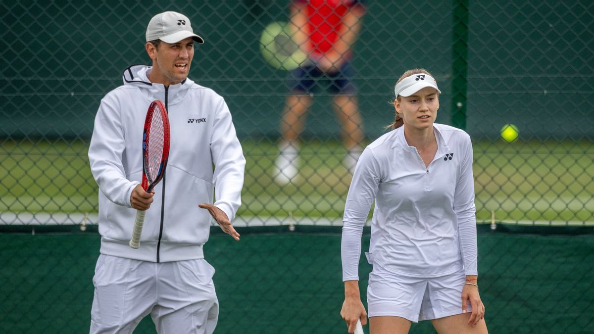 Zdjęcie okładkowe artykułu: Getty Images / Na zdjęciu: Stefano Vukov oraz Jelena Rybakina