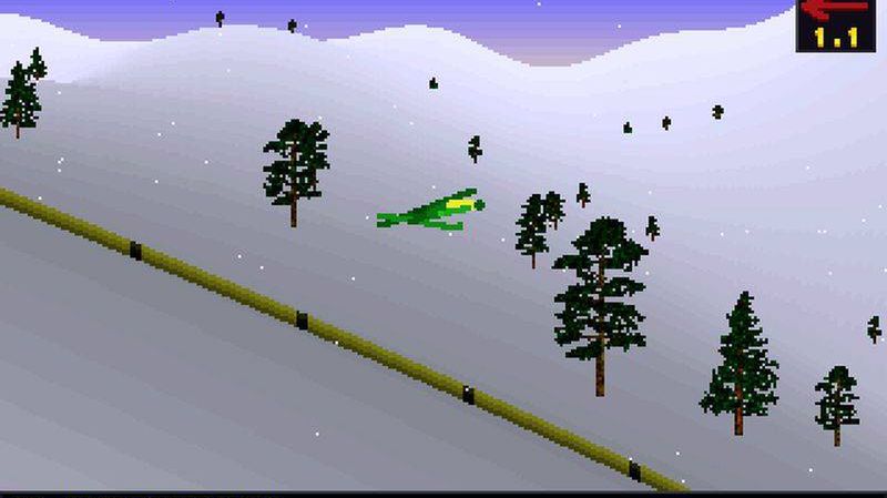 Zdjęcie okładkowe artykułu: WP SportoweFakty /  / Screen z gry Deluxe Ski Jump 2.1.