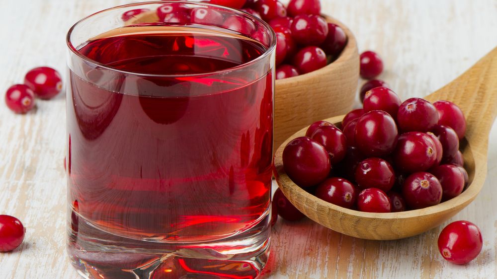 Sok żurawinowy bez dodatku cukru