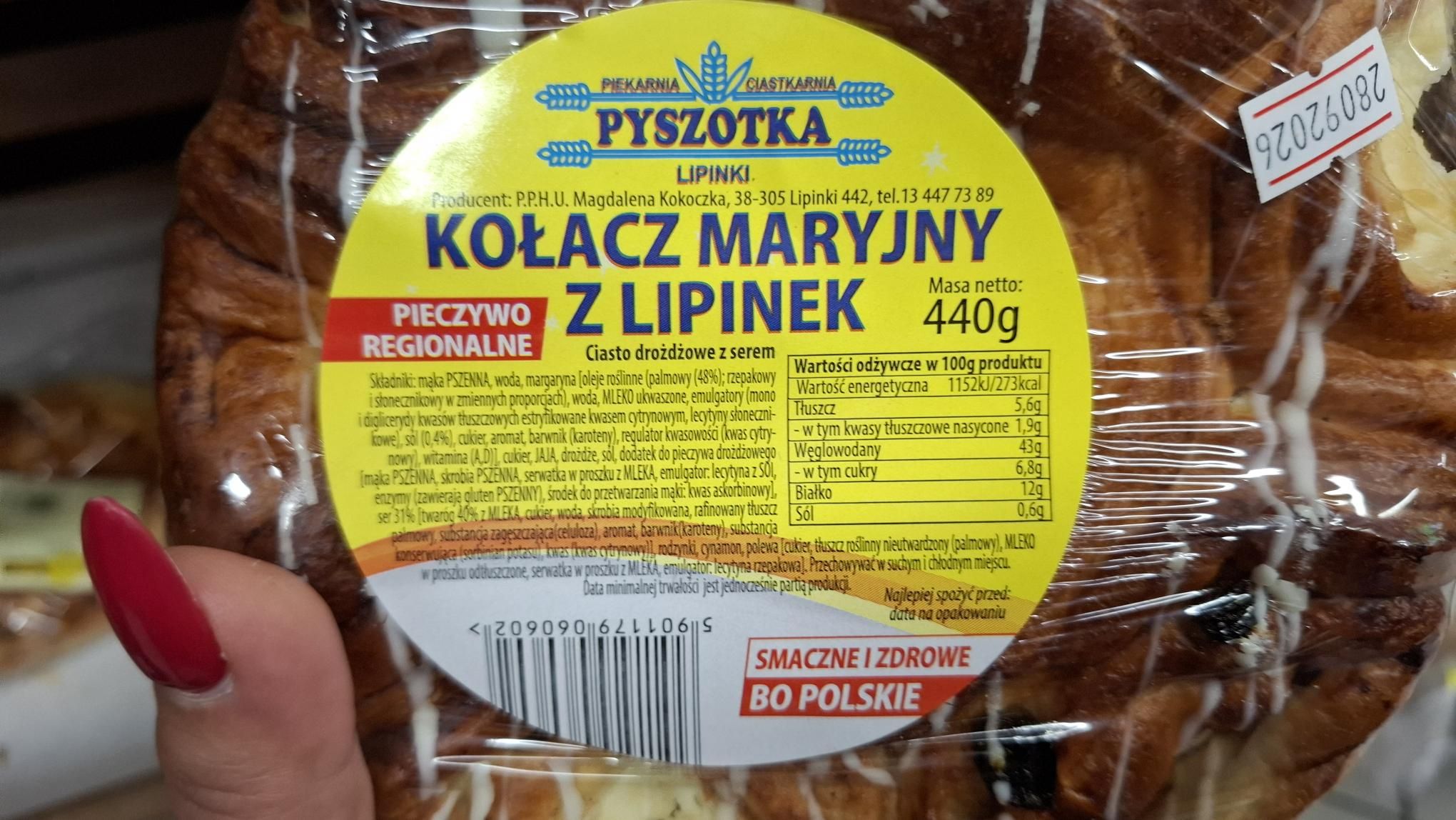 Kołącz maryjny - skład